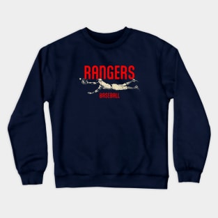 Rangers Vintage Catch Crewneck Sweatshirt